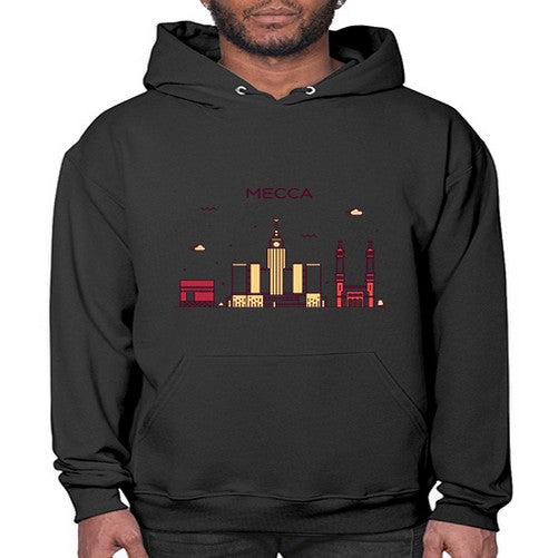 Mecca 1264# - cities- Hoodie