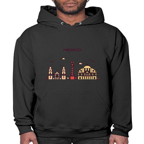 Mexico 1277# - cities- Hoodie