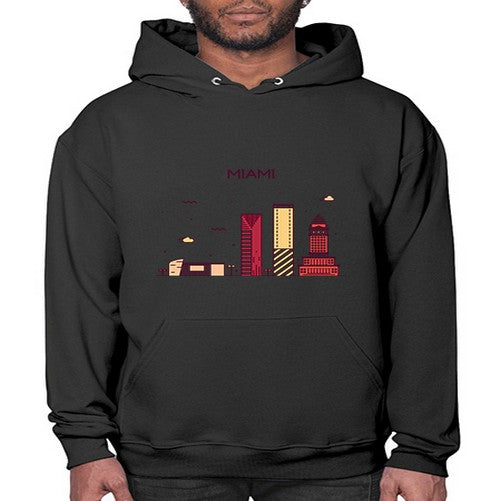 Miami 1285# - cities- Hoodie