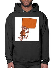 Monkey 176# - cartoon animals- Hoodie