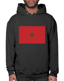 Morocco 1351# - world flags- Hoodie