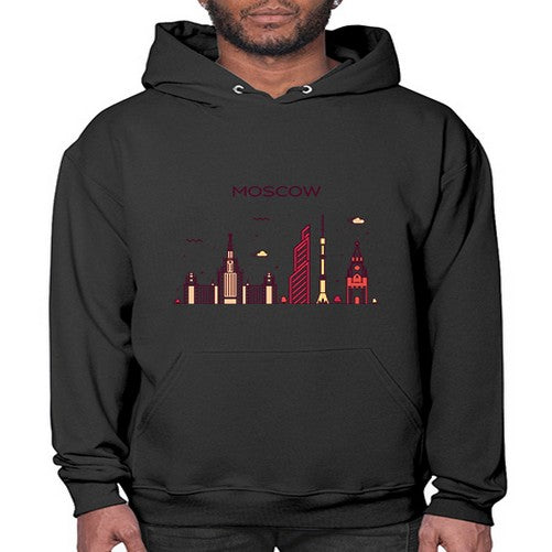 Moscow 1357# - cities- Hoodie