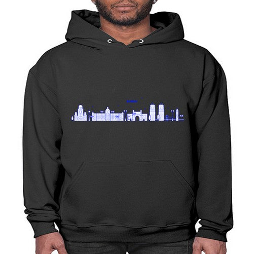 Mumbai 1385# - cities- Hoodie