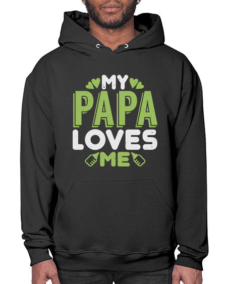 My Papa Loves Me Style 159# - baby- Hoodie