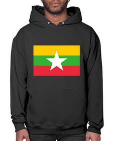 Myanmar 1398# - world flags- Hoodie