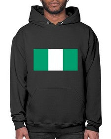 Nigeria 1493# - world flags- Hoodie