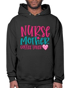 Nurse Mother Coffee Lover Style 1185# - nurse- Hoodie