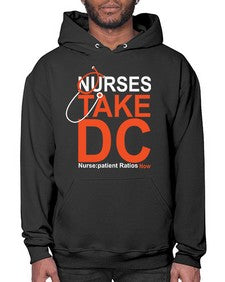 Nurse Take DC Style 1199# - nurse- Hoodie
