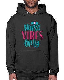 Nurse Vibes Only Style Style 1223# - nurse- Hoodie