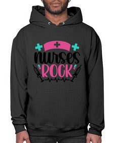 Nurses Rock Style Style 1254# - nurse- Hoodie