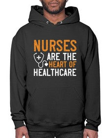 Nurses are the heart of healthcare Style 1228# - nurse- Hoodie