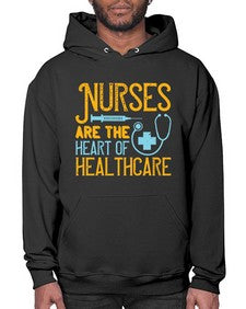 Nurses are the heart of healthcare Style 1229# - nurse- Hoodie