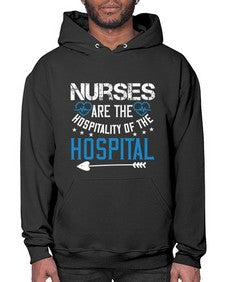 Nurses are the hospitality of the hospital Style 1233# - nurse- Hoodie