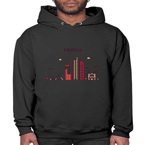 Perth 1598# - cities- Hoodie