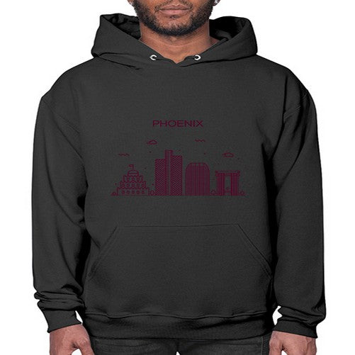 Phoenix 1612# - cities- Hoodie