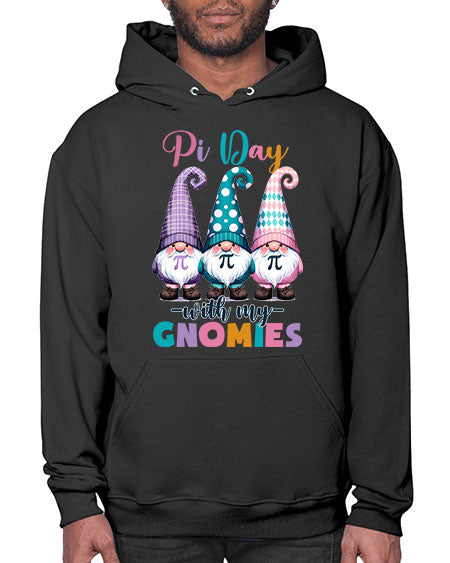 Pi Day Gnomies Funny Teacher 18# - pi- Hoodie