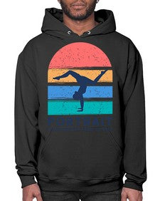 Portrait Your Perfect Form of Self 492# - yoga- Hoodie