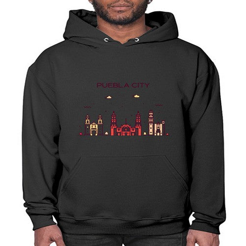 Puebla 1693# - cities- Hoodie