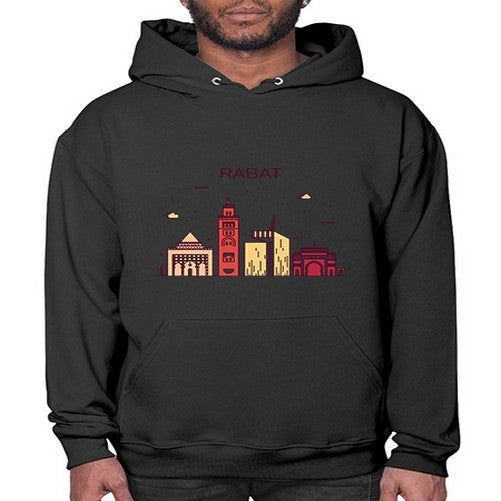 Rabat 1706# - cities- Hoodie