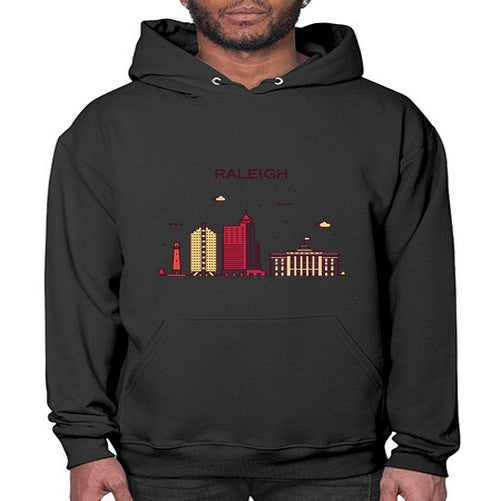 Raleigh 1710# - cities- Hoodie