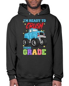 Ready to Crush third Grade 722# - third grade- Hoodie