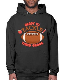 Ready to tackle third Grade 747# - third grade- Hoodie
