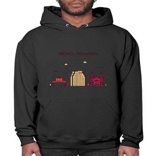 Reno 1714# - cities- Hoodie
