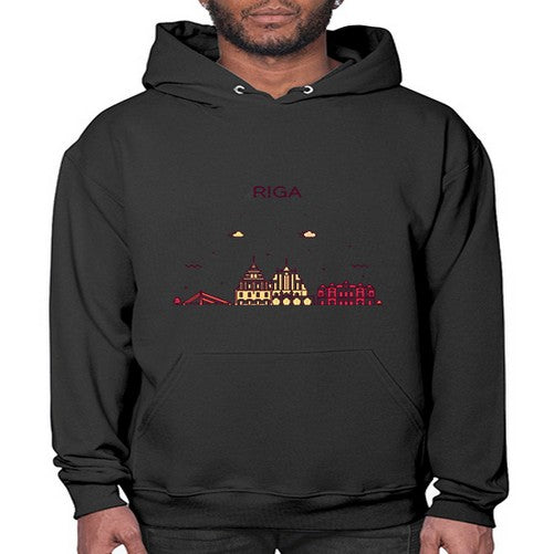 Riga 1729# - cities- Hoodie