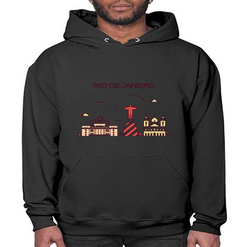 RioDeJaneiro 1737# - cities- Hoodie