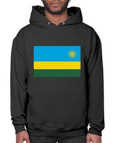 Rwanda 1759# - world flags- Hoodie