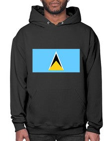 Saint Lucia 1765# - world flags- Hoodie