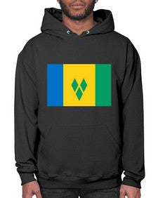 Saint Vincent and the Grenadines 1767# - world flags- Hoodie