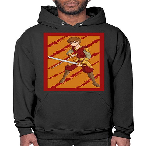 Samurai boy 95# - anime- Hoodie
