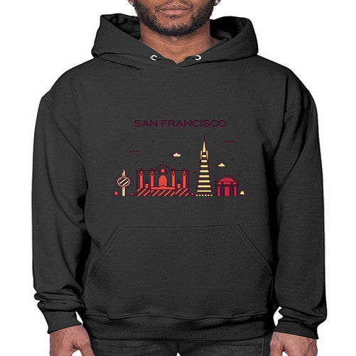 SanFrancisco 1790# - cities- Hoodie