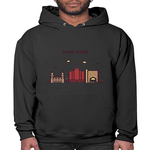 SanJoseCL 1793# - cities- Hoodie