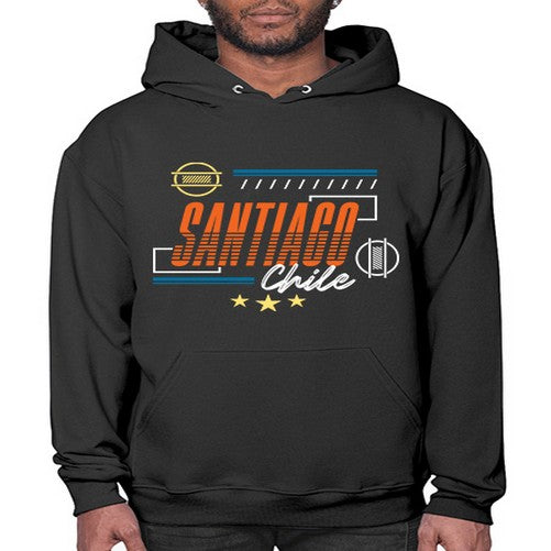Santiago 1795# - cities- Hoodie