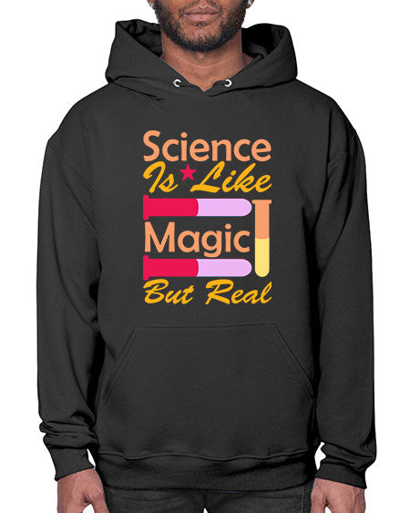 ScienceIsLikeMagicButScience tshirt design Sciencetshirtdesign 50# - general science- Hoodie