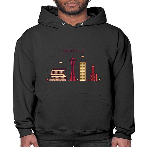 Seattle 1810# - cities- Hoodie