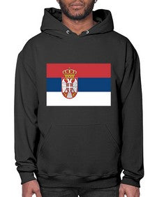 Serbia 1818# - world flags- Hoodie