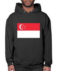 Singapore 1842# - world flags- Hoodie