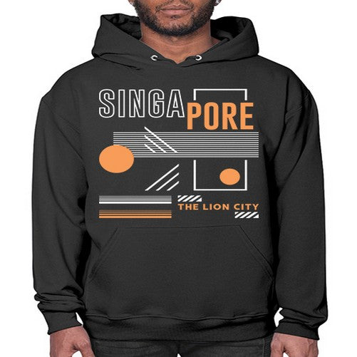 Singapore 1844# - cities- Hoodie