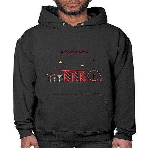 Singapoure 1848# - cities- Hoodie