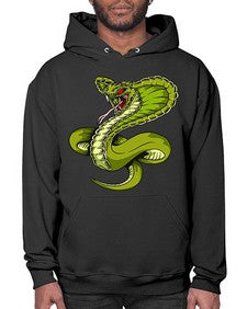 Snake 208# - cartoon animals- Hoodie