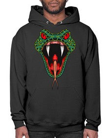 Snake 212# - cartoon animals- Hoodie