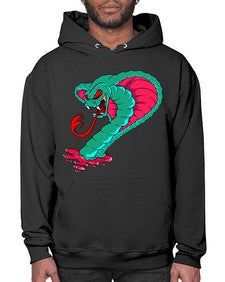 Snake 215# - cartoon animals- Hoodie