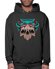 Snake 218# - cartoon animals- Hoodie