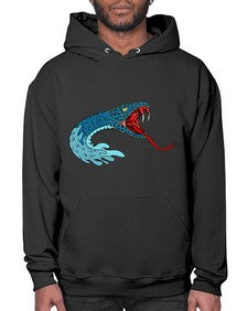 Snake 219# - cartoon animals- Hoodie