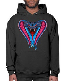 Snake 224# - cartoon animals- Hoodie