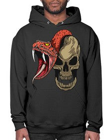Snake 226# - cartoon animals- Hoodie