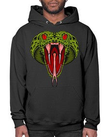 Snake 229# - cartoon animals- Hoodie